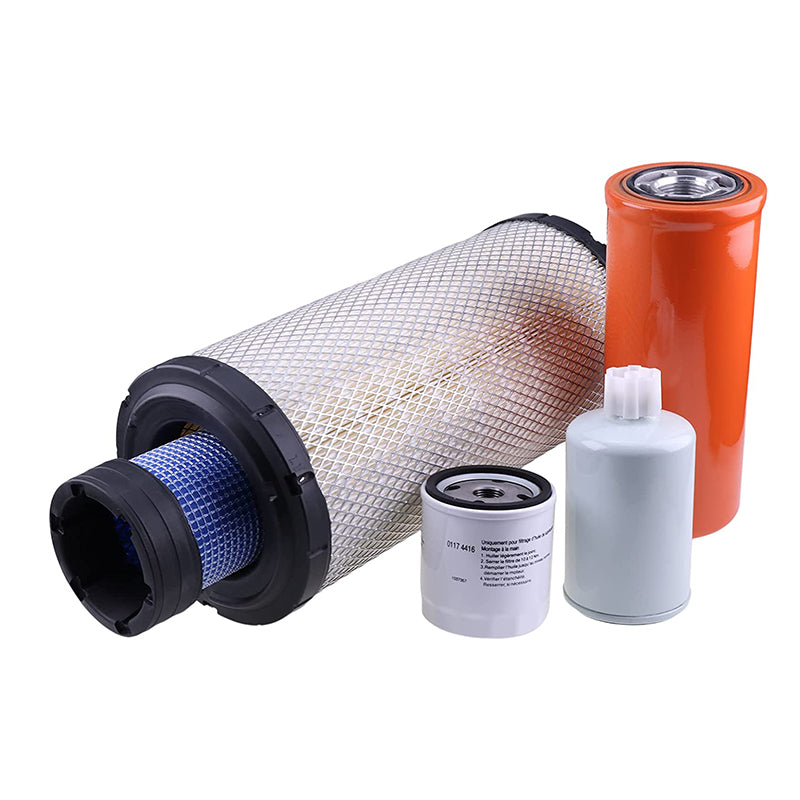 Suodatinsarja 132023 132024 l99453 l99967 74830 GEHL 5635SXT -sarjan II liukuohjaukseen Deutz BF4M1011F -moottorilla