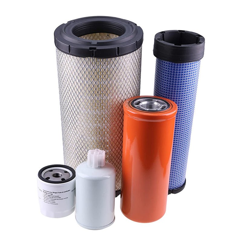 Filter Kit 132023 132024 l99453 l99967 74830 for GEHL 5635SXT Series II Skid Steer with Deutz BF4M1011F Engine - Fab Heavy Parts