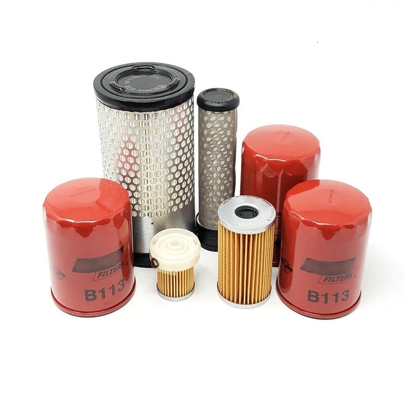 Filter Kit 16271 - 32090 67955 - 37710 for Kubota Engine V1505 Tractor B3030HSD B3030HSDC B3030HST - Fab Heavy Parts