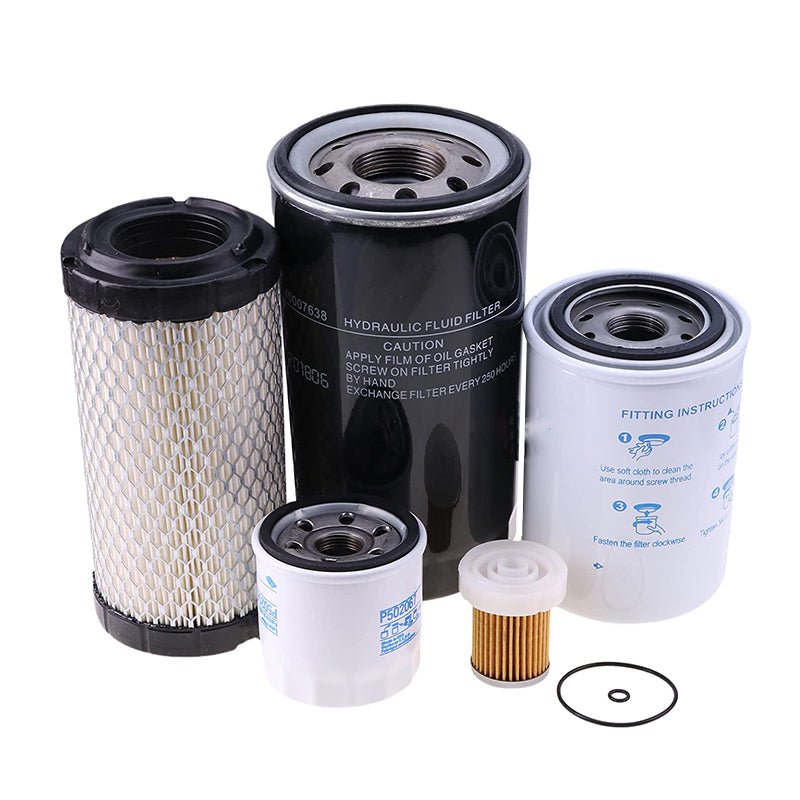 Filter Kit 48010995 MT40223960 MT40347273 47943212 84539176 for New Holland Workmaster Tractor 25 - Fab Heavy Parts