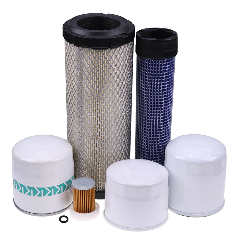 Filter Kit 6A320 - 59930 TA040 - 93220 for Kubota Tractor L2800 L3200 L3400 L3700SU L3800 (HST) - Fab Heavy Parts