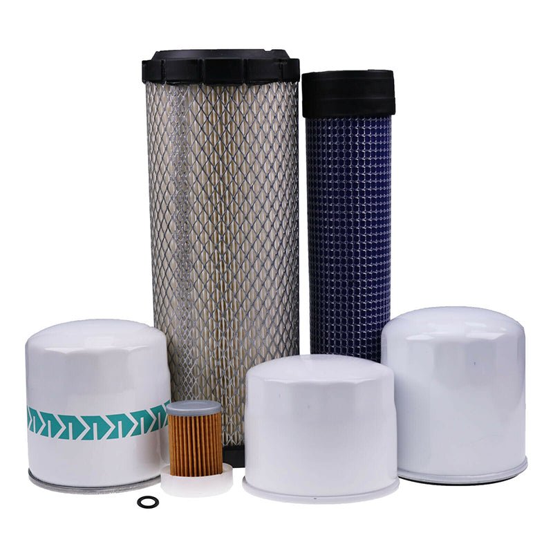Filter Kit 6A320 - 59930 TA040 - 93220 for Kubota Tractor L2800 L3200 L3400 L3700SU L3800 (HST) - Fab Heavy Parts