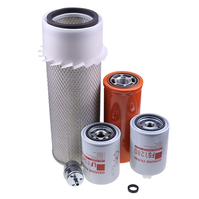 Filter Kit Fits for CASE Backhoe Loader 580 Super K With 4-390 Engine (Non-Turbo)
