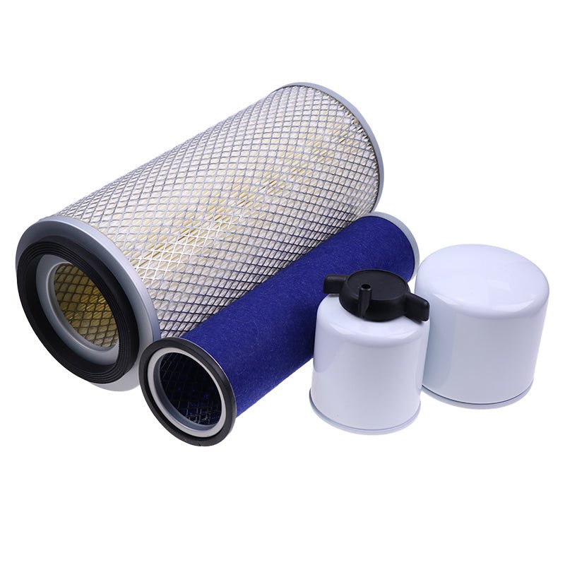 Filter Kit for Kubota Engine V2203 Aftermarket Replacement For Bobcat Skid Steer Loader S130 S150 S160 S175 S185 S205 - Fab Heavy Parts