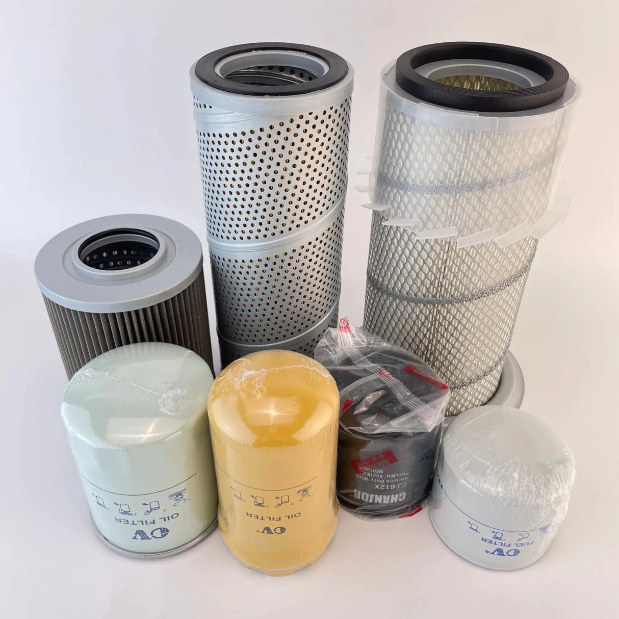 Filter Kit for Mitsubishi Engine 6D31 Kobelco Excavator SK200 - 3 - Fab Heavy Parts