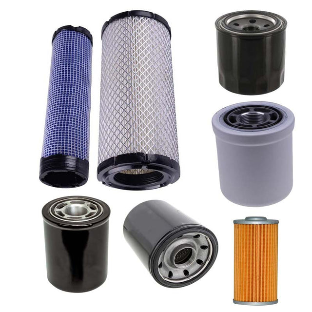 Filter Kit for Yanmar Engine 3TNE82 3TNE84 3TNE88 Fits for John Deere Tractor 4210 4310 4410