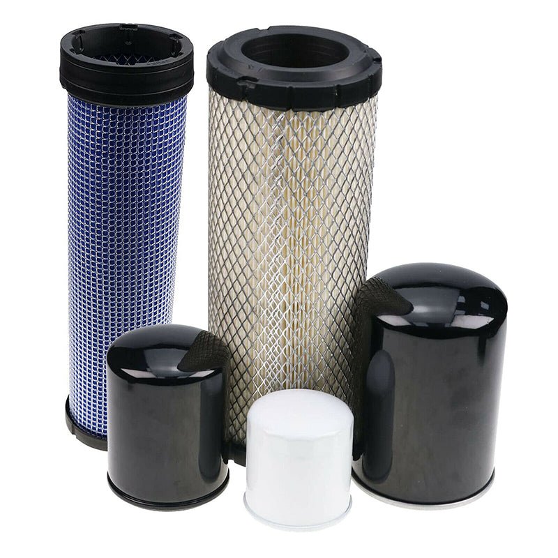 Filter Kit HH1C0 - 32430 59800 - 26110 for Kubota SVL75 - 2 SVL75 - 2C SVL95 - 2S SVL95 - 2SC Loader - Fab Heavy Parts