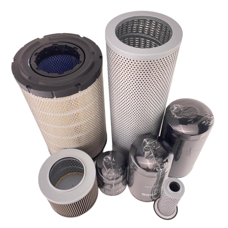 Filter Kit L4206098 L4247974 for Isuzu Engine 6BB1 Hitachi Excavator EX160WD - Fab Heavy Parts