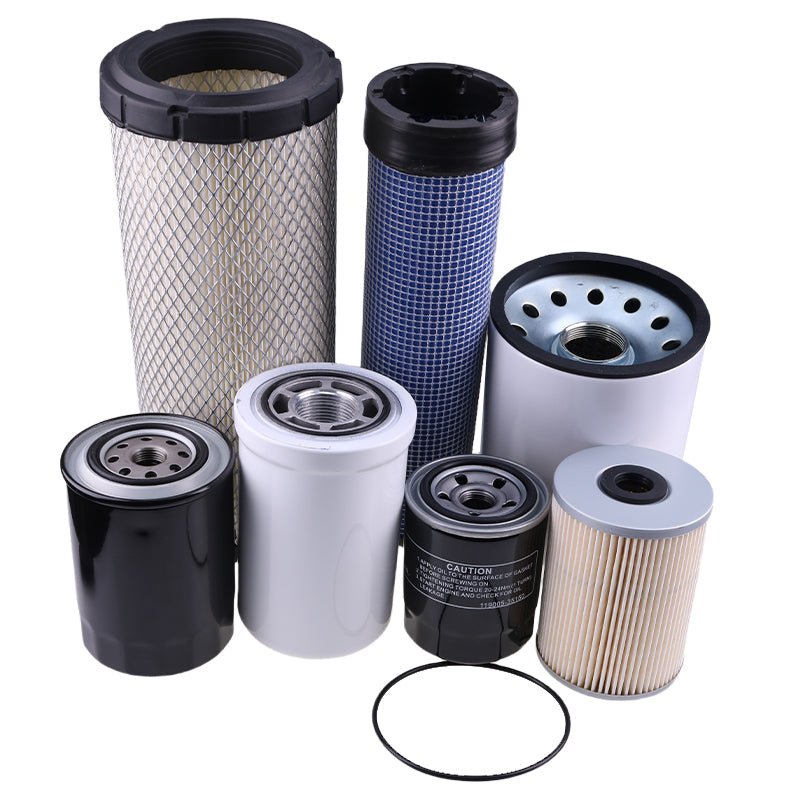 Filter Kit LVA21039 Fits for John Deere Compact Utility Tractor 4044M 4044R 4052M 4052R 4066M 4066R - Fab Heavy Parts