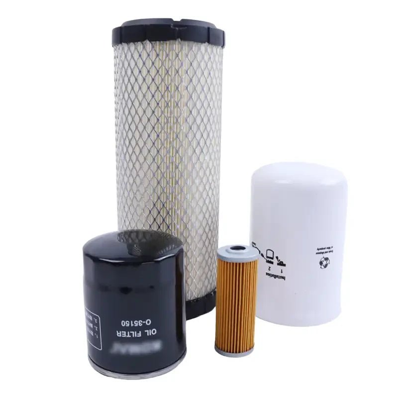 Filter Kit LVA21198 for Yanmar Engine 3TNE84 3TNE88 Fits for John Deere Compact Utility Tractor 4200 4300 4400 - Fab Heavy Parts