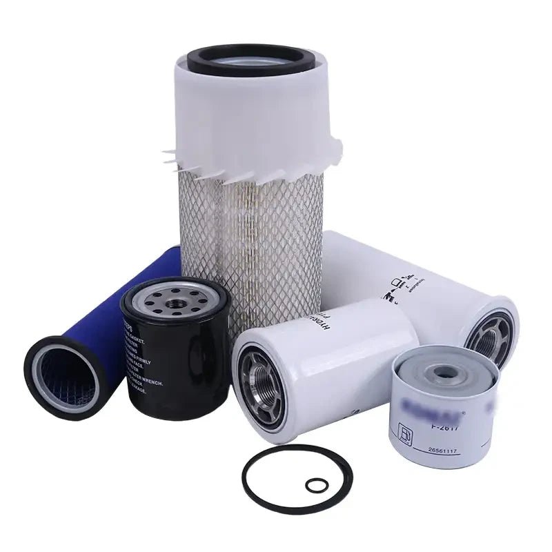 Filter Maintenance Kit for Isuzu Engine 4JB1 Aftermarket Replacement For Bobcat Skid Steer Loader 843 843B - Fab Heavy Parts