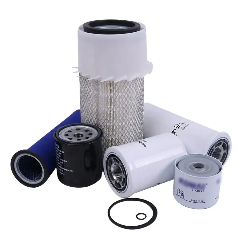 Kit de mantenimiento de filtro para el motor isuzu 4JB1 se adapta a Bobcat Skid Steer Loader 843 843B