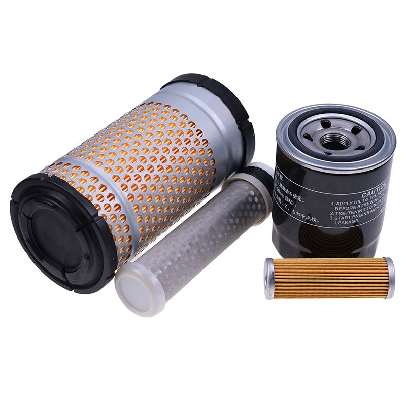 Filter Service Kit 60060 - 9941 - 0 6C060 - 99410 for Kubota Mini Excavator U10 U10 - 3 - Fab Heavy Parts