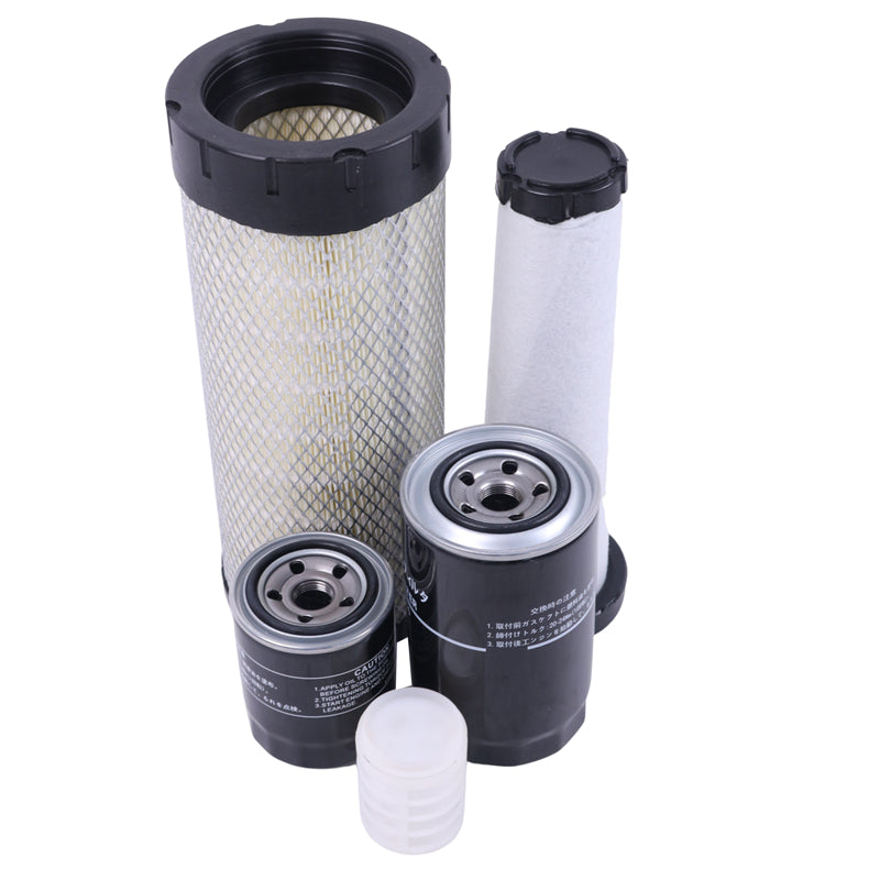 Filter Service Kit Fits for John Deere Skid Steer Loader 320G 324G 325 Fab Heavy Parts
