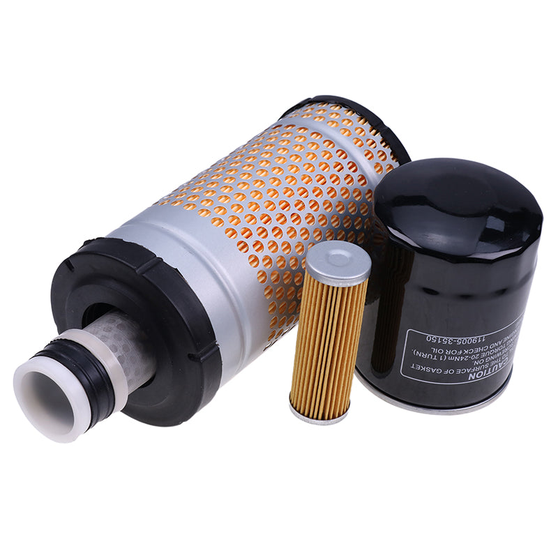 Kit de servicio de filtro 60060-9941-0 6C060-99410 para Kubota Mini Excavator U10 U10-3