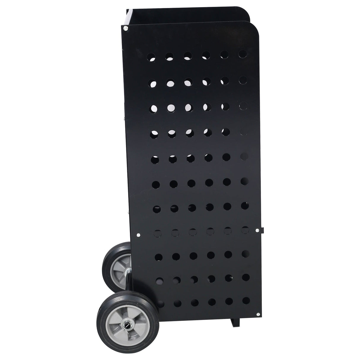 Firewood Fireplace Log Cart 200lbs Capacity Wood Rack Heavy Duty - Black - Fab Heavy Parts