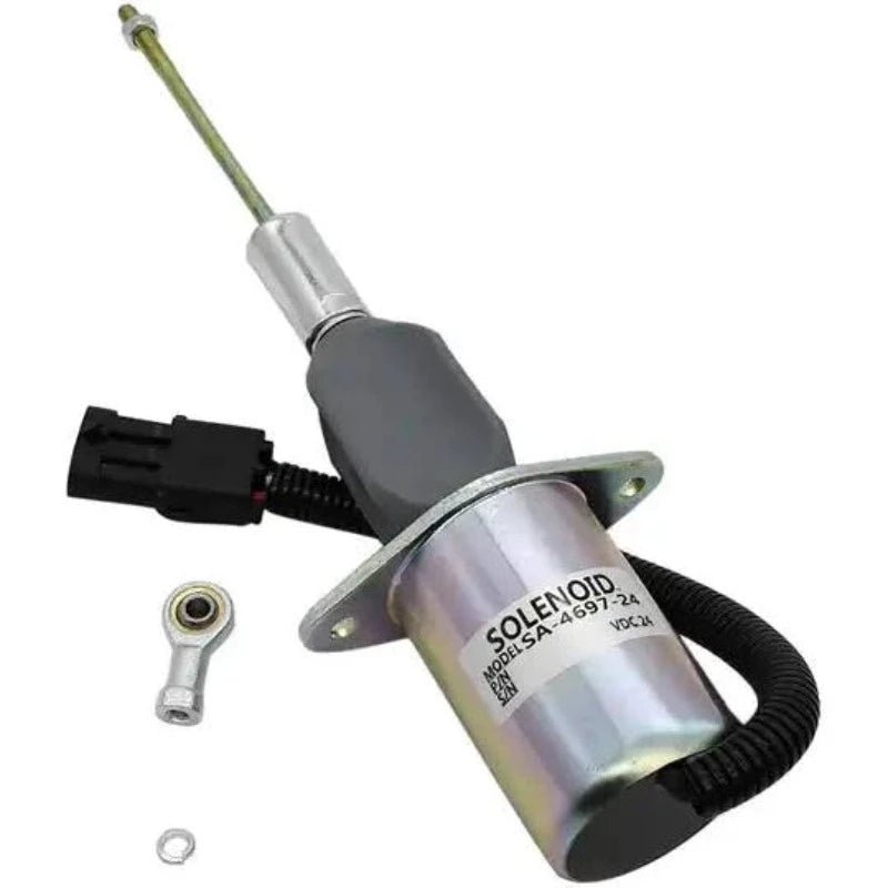 Fits For Cummins Engine 24V Stop Solenoid 3934117 SA - 4697 - 24 - Fab Heavy Parts