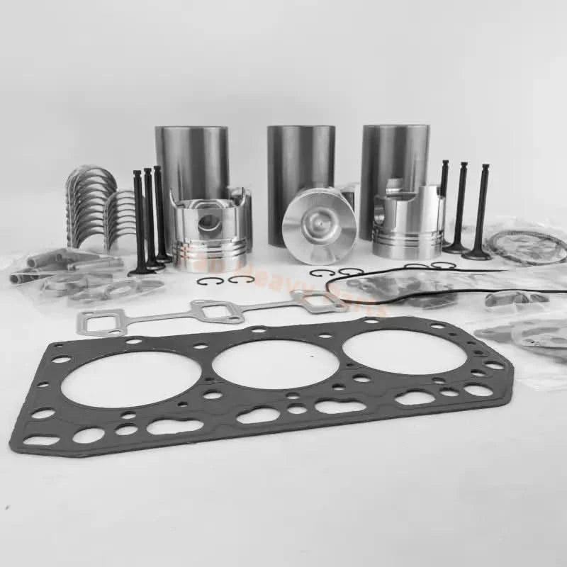 Fits for John Deere 3015D Yanmar 3TNE84D 3TNE84 3TN84 Engine Overhaul Rebuild Kit - Fab Heavy Parts