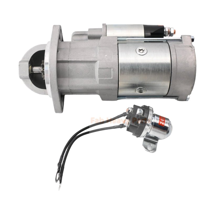 Fits For Komatsu Crawler D21P D21S 4D95S Engine 4D130 Starter Motor 600 - 813 - 2650 600 - 813 - 4410 - Fab Heavy Parts