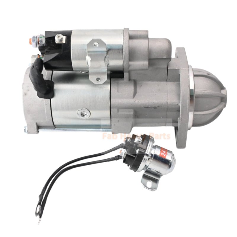 Fits For Komatsu Crawler D21P D21S 4D95S Engine 4D130 Starter Motor 600 - 813 - 2650 600 - 813 - 4410 - Fab Heavy Parts