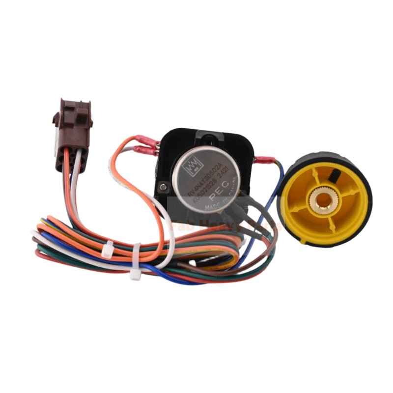 Fits JLG Boom Lift Speed Switch and Knob 4360407 and 2560136 - Fab Heavy Parts