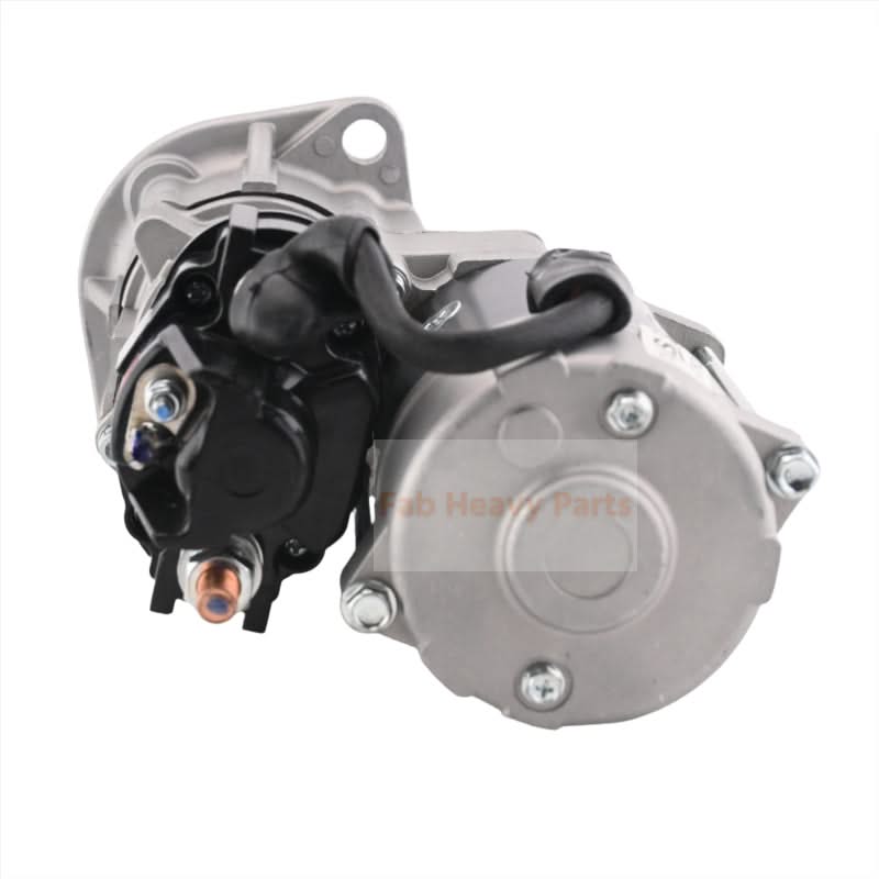 Fits Komatsu PC60 - 7 Starter Motor 24V 11 Teeth 4.5KW Engine 4D102T - Fab Heavy Parts