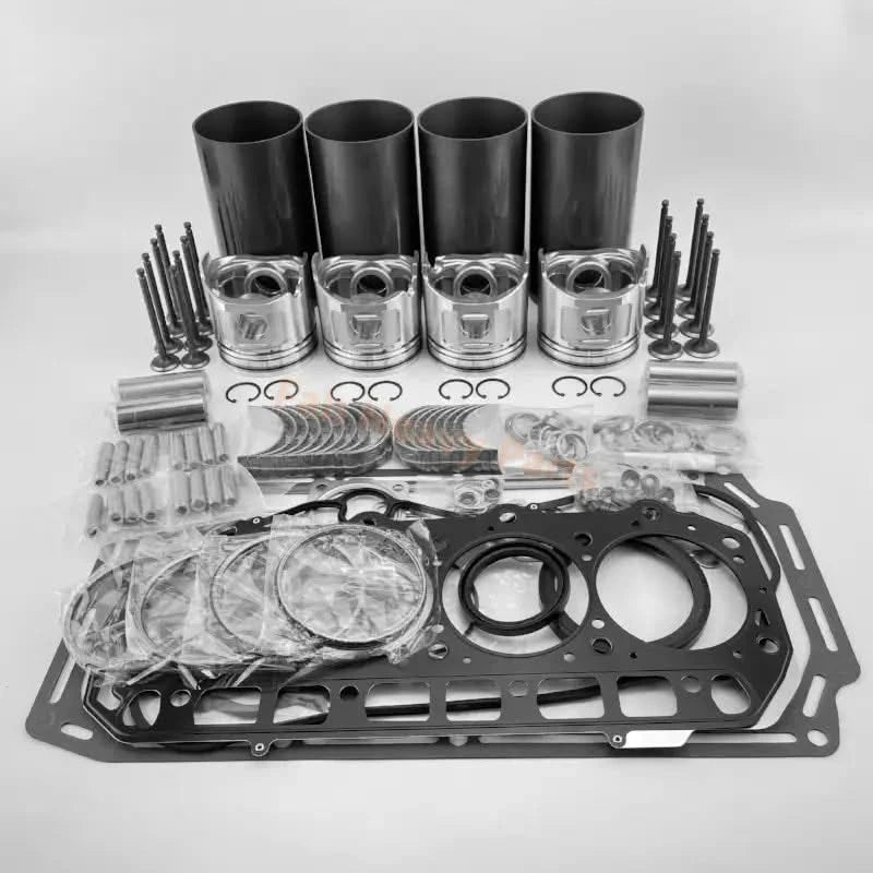 Fits Yanmar 4TNV98T Fits Komatsu S4D98E Skid Steer Loader SK1020 - 5 SK1020 - 5N SK1026 - 5 SK1026 - 5N Overhaul Rebuild Kit - Fab Heavy Parts