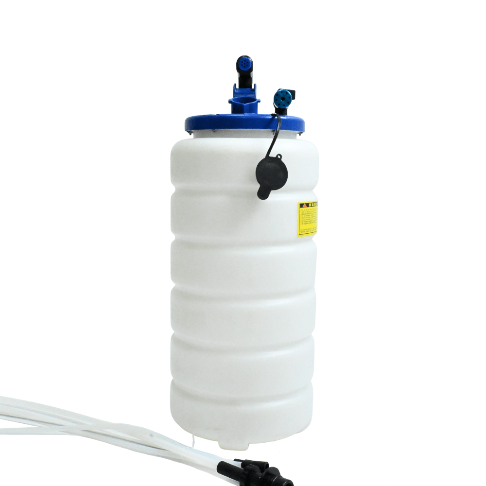 Fluid Extractor 4 Gallon 15 Liter Pneumatic&Manual Oil Changer Vacuum Fluid Extractor Oil Extractor - Fab Heavy Parts