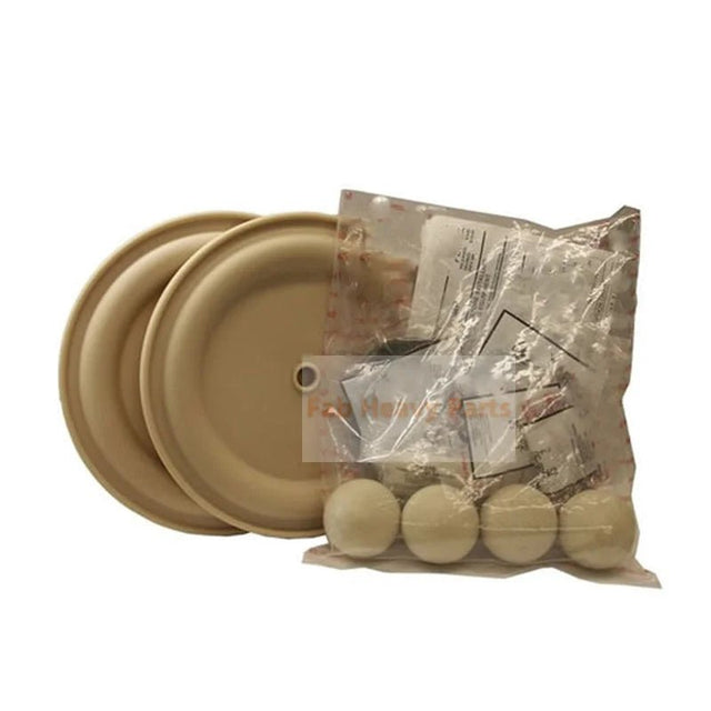 Fluid Section Repair Kit 637119 - 4B - C for Ingersoll Rand ARO Diaphragm Pump - Fab Heavy Parts