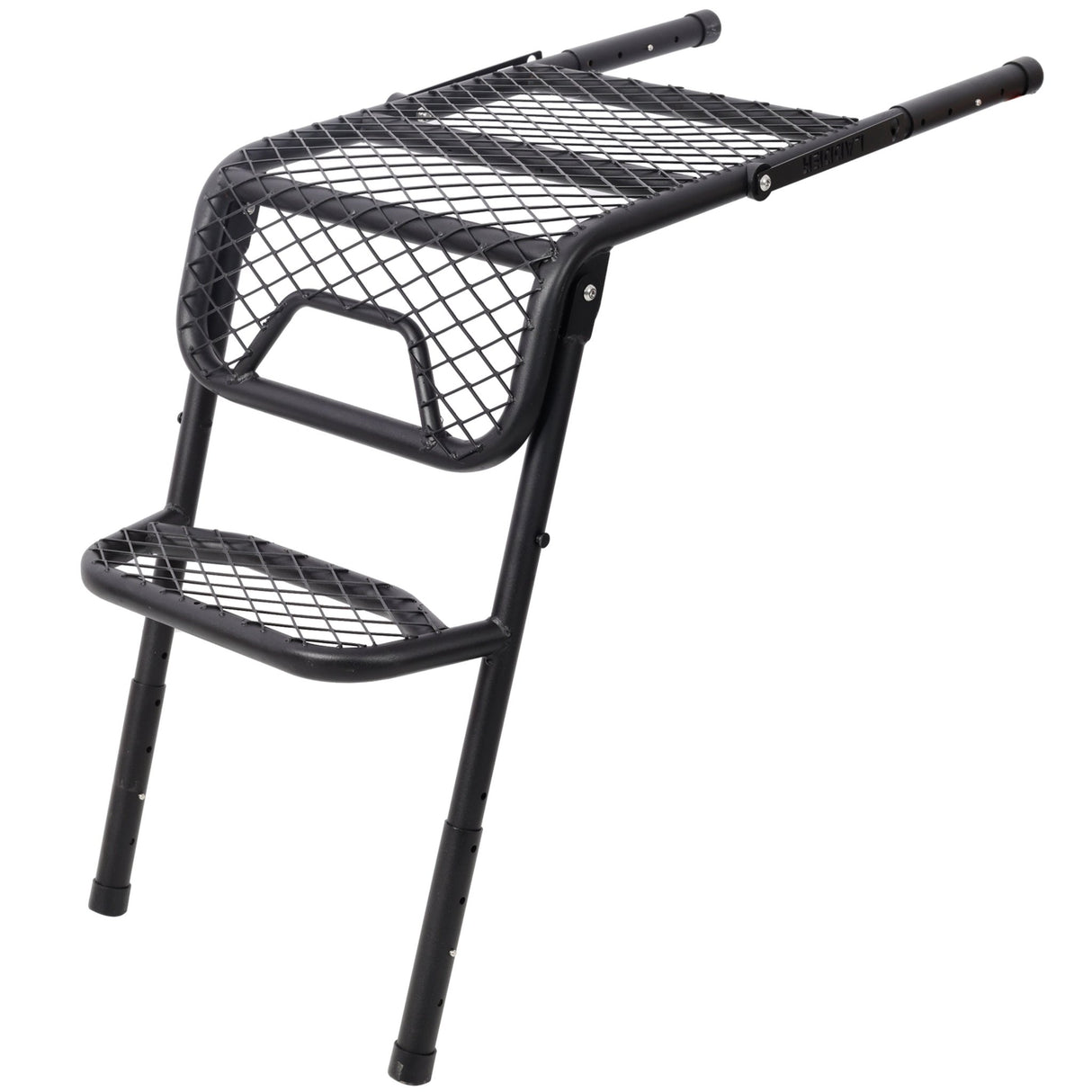 Foldable SUV Tire Ladder Adjustable Vehicle Access Step for Truck SUV RV Offroad - Fab Heavy Parts