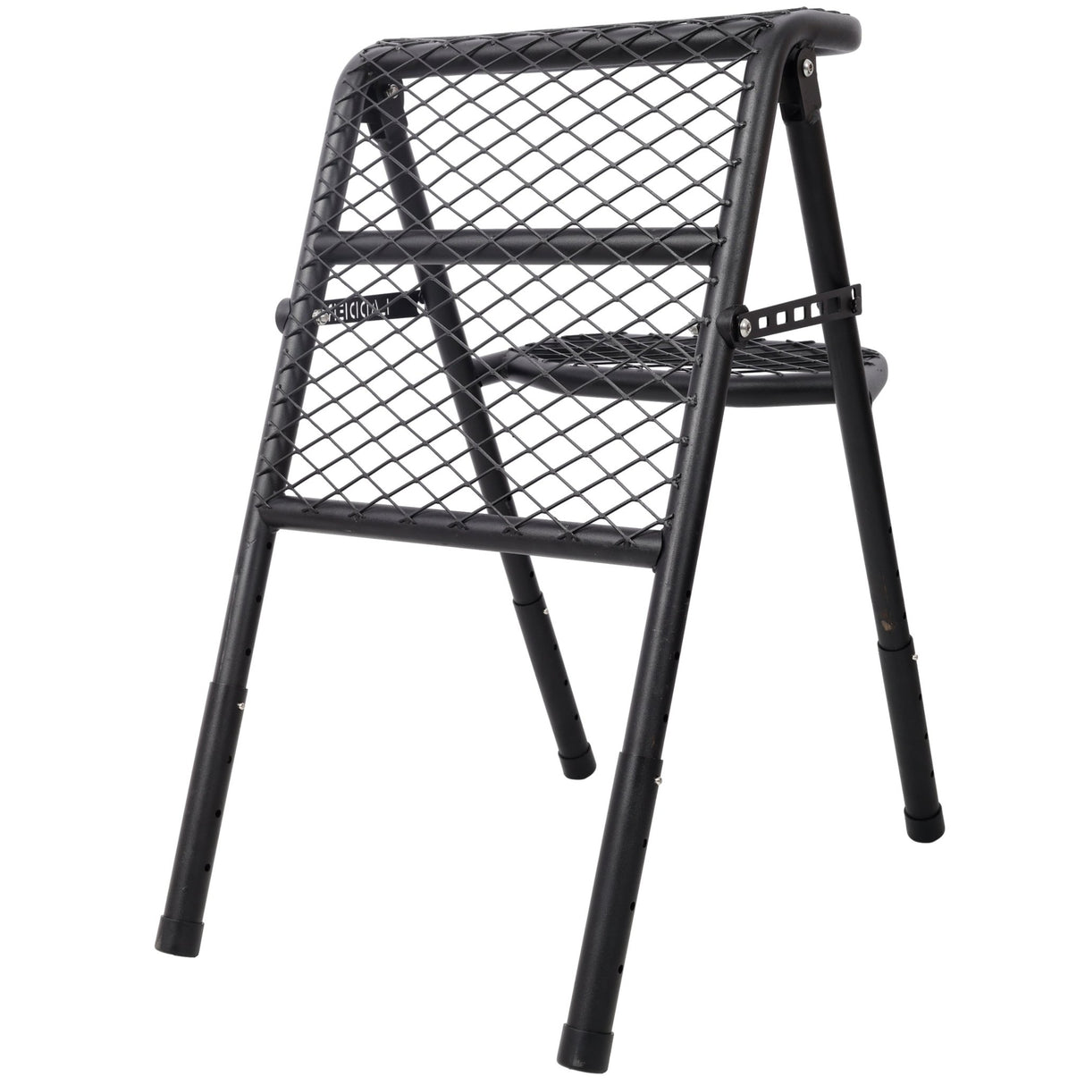 Foldable SUV Tire Ladder Adjustable Vehicle Access Step for Truck SUV RV Offroad - Fab Heavy Parts