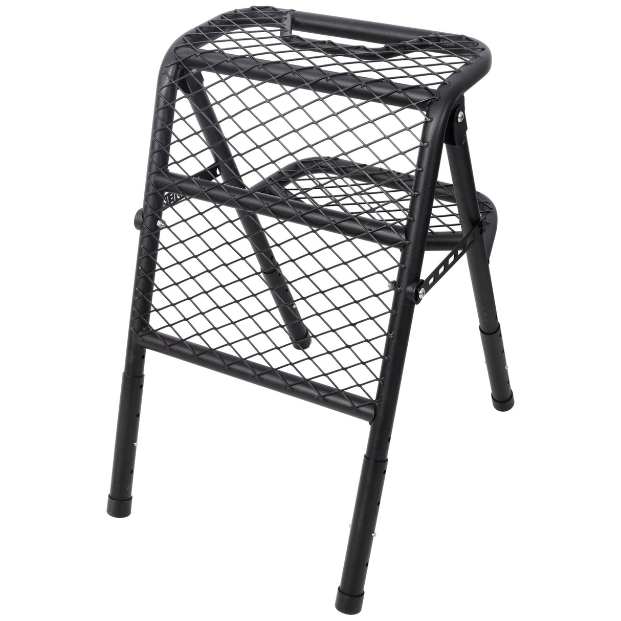 Foldable SUV Tire Ladder Adjustable Vehicle Access Step for Truck SUV RV Offroad - Fab Heavy Parts