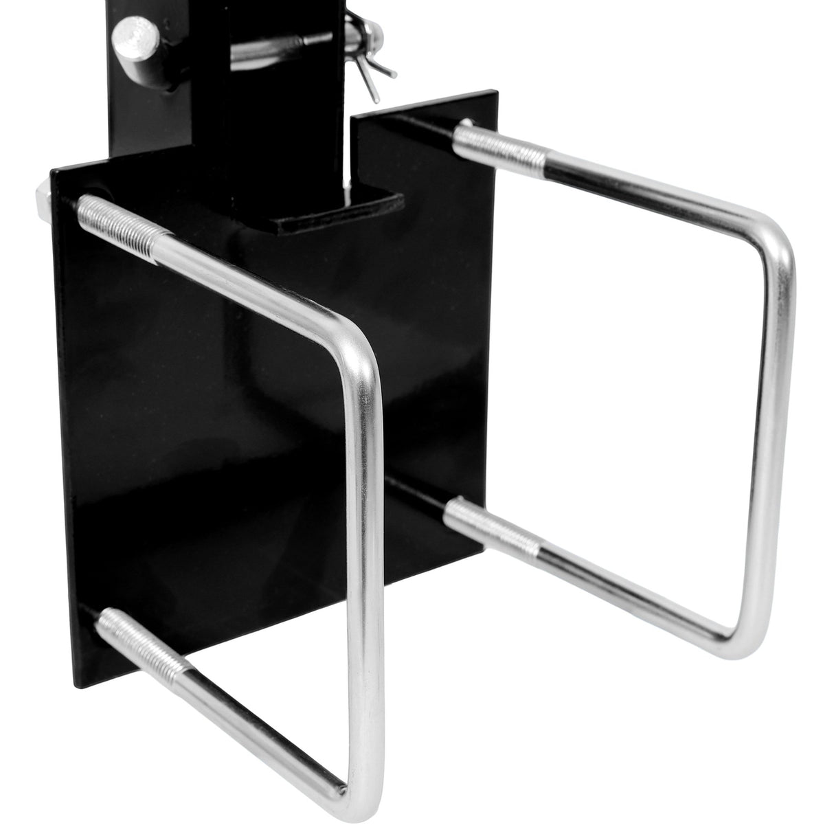 Folding Spare Tire Carrier for RV Heavy Duty for 4' Square Bumpers Securely Mounting 15' and 16' Spare Tires - Fab Heavy Parts