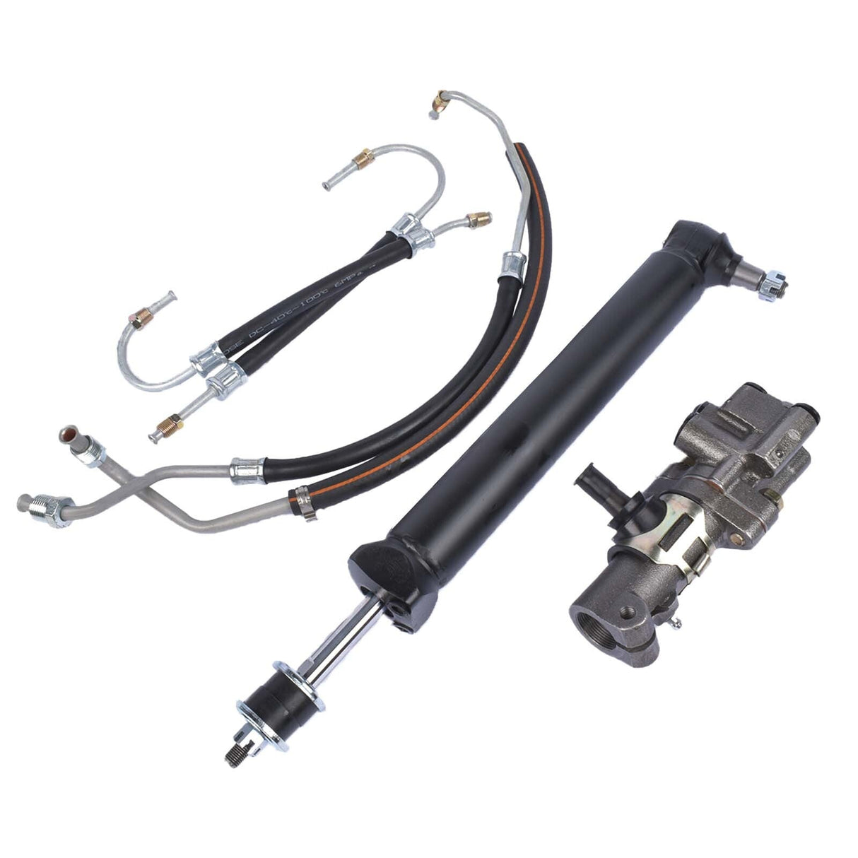 For 1963-1979 Corvette Small Block Power Steering Ram Hose Kit No Cores C2 C3 - Fab Heavy Parts