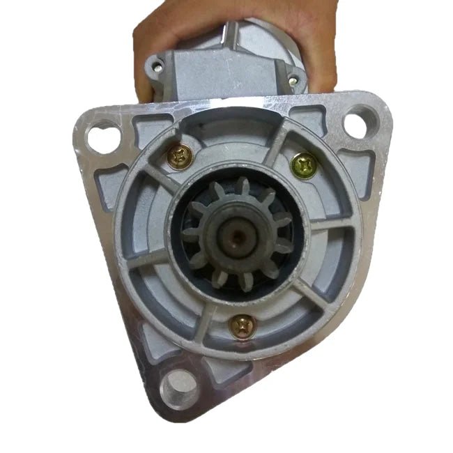 For Hitachi Excavator EX200 - 1 Isuzu Engine 6BD1 Starter Motor 1811001971 0230001080 0 - 23000 - 1081 - Fab Heavy Parts