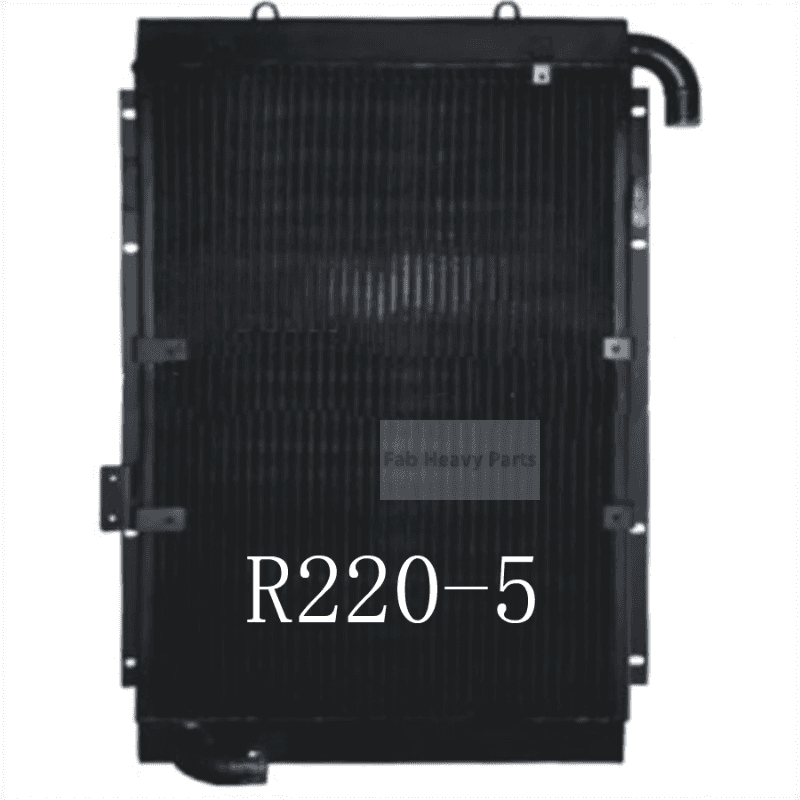 For Hyundai Excavator R220 - 5 Hydraulic Oil Cooler Assembly - Fab Heavy Parts