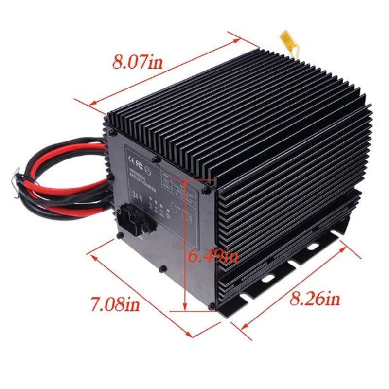 For JLG 24V 25A Battery Charger 7041410 7041571 7041782 70010808 Universal Replacement - Fab Heavy Parts