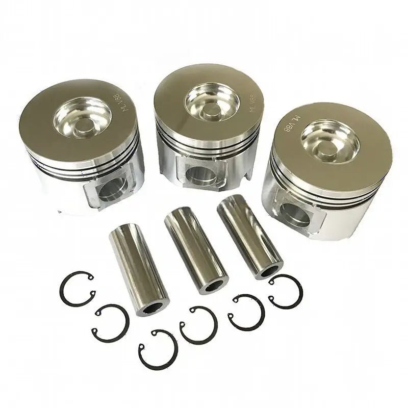 For Komatsu Engine 3D84-3 Piston Set - Fab Heavy Parts