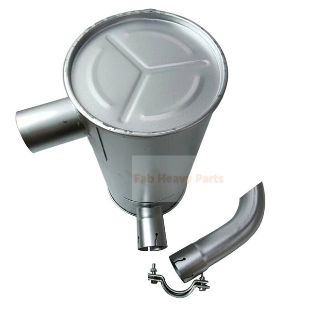 Äänenvaimennin 6271-11-5210 Sopii Komatsu-moottoriin SAA4D95LE-5A kaivinkone PC118MR-8 PW118 MR-8 PC138US-8 PC138USLC-8