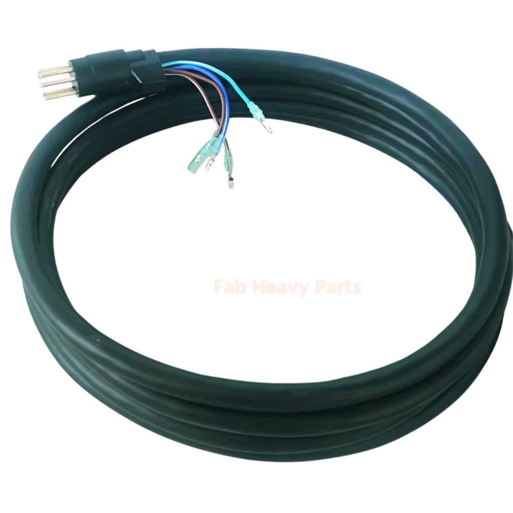 For Mercury Quicksilver 17179T1 Outboard Side Control Box 8Pin 15FT Harness - Fab Heavy Parts