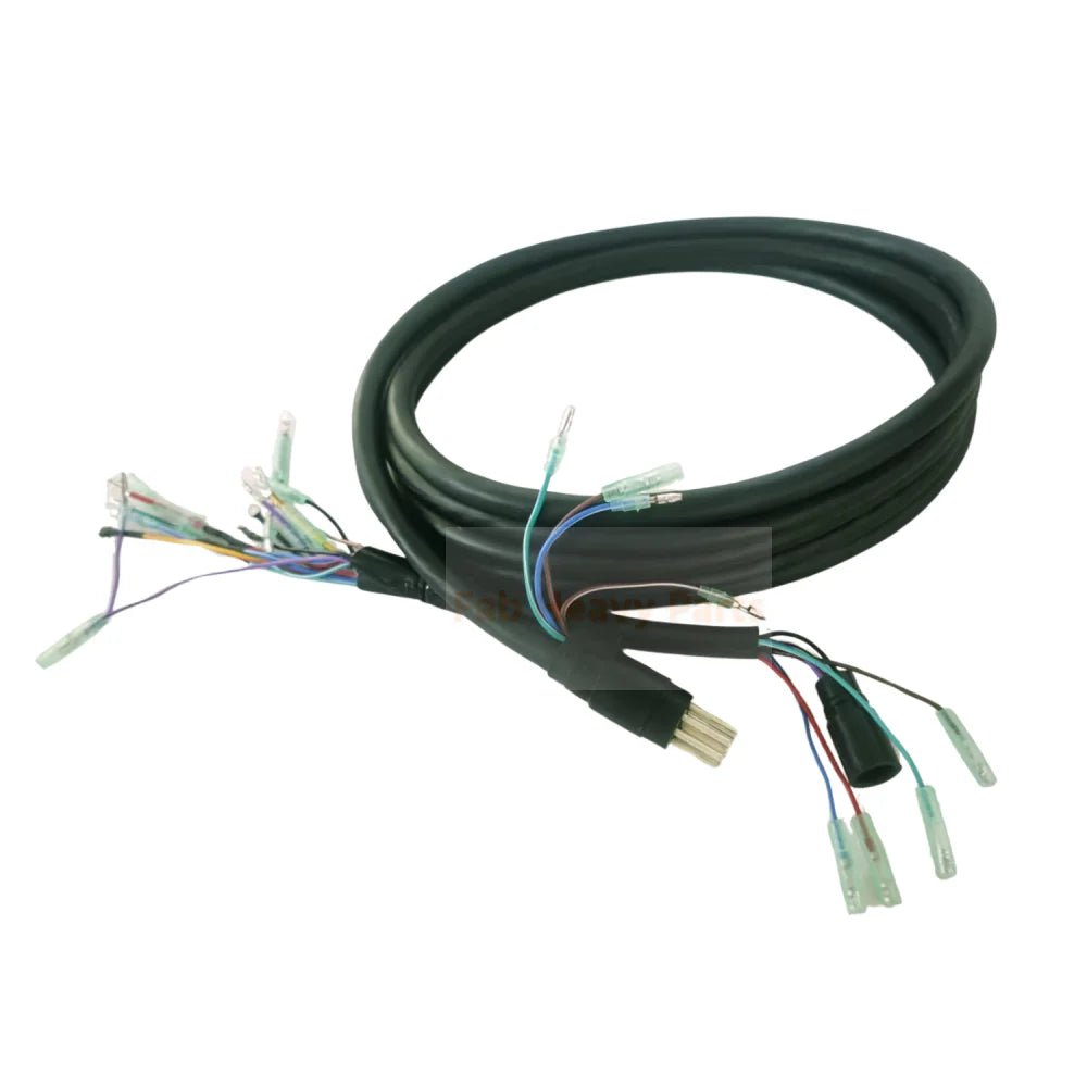 For Mercury Quicksilver 17179T1 Outboard Side Control Box 8Pin 15FT Harness - Fab Heavy Parts