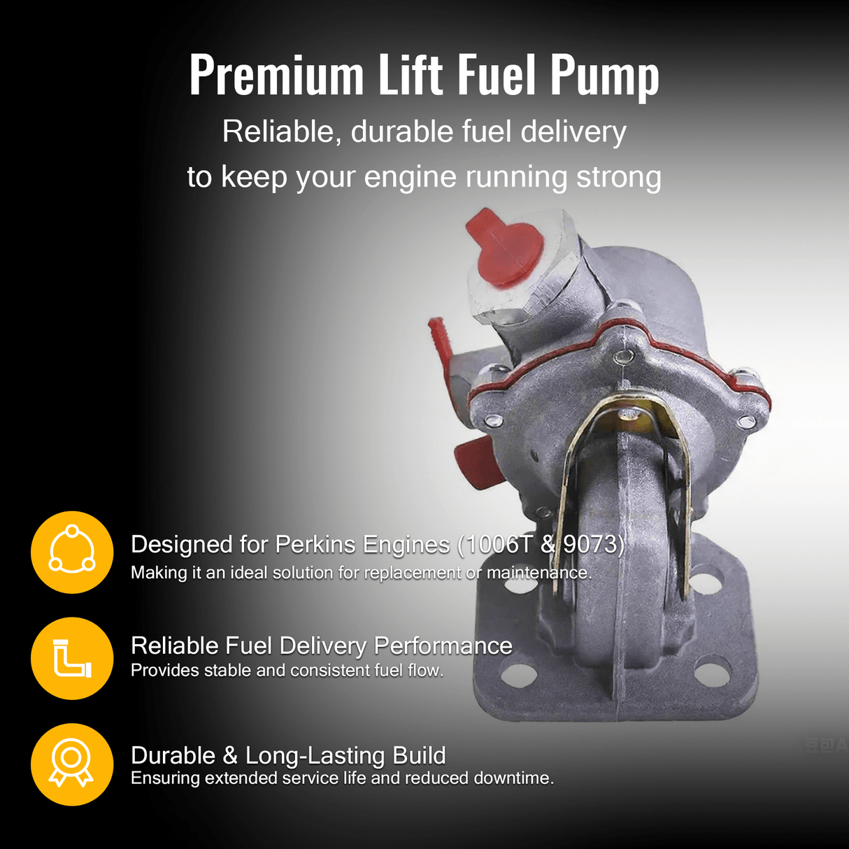 For Perkins Engine 1006T 9073 Lift Fuel Pump ULPK0036 2641A068 - Fab Heavy Parts