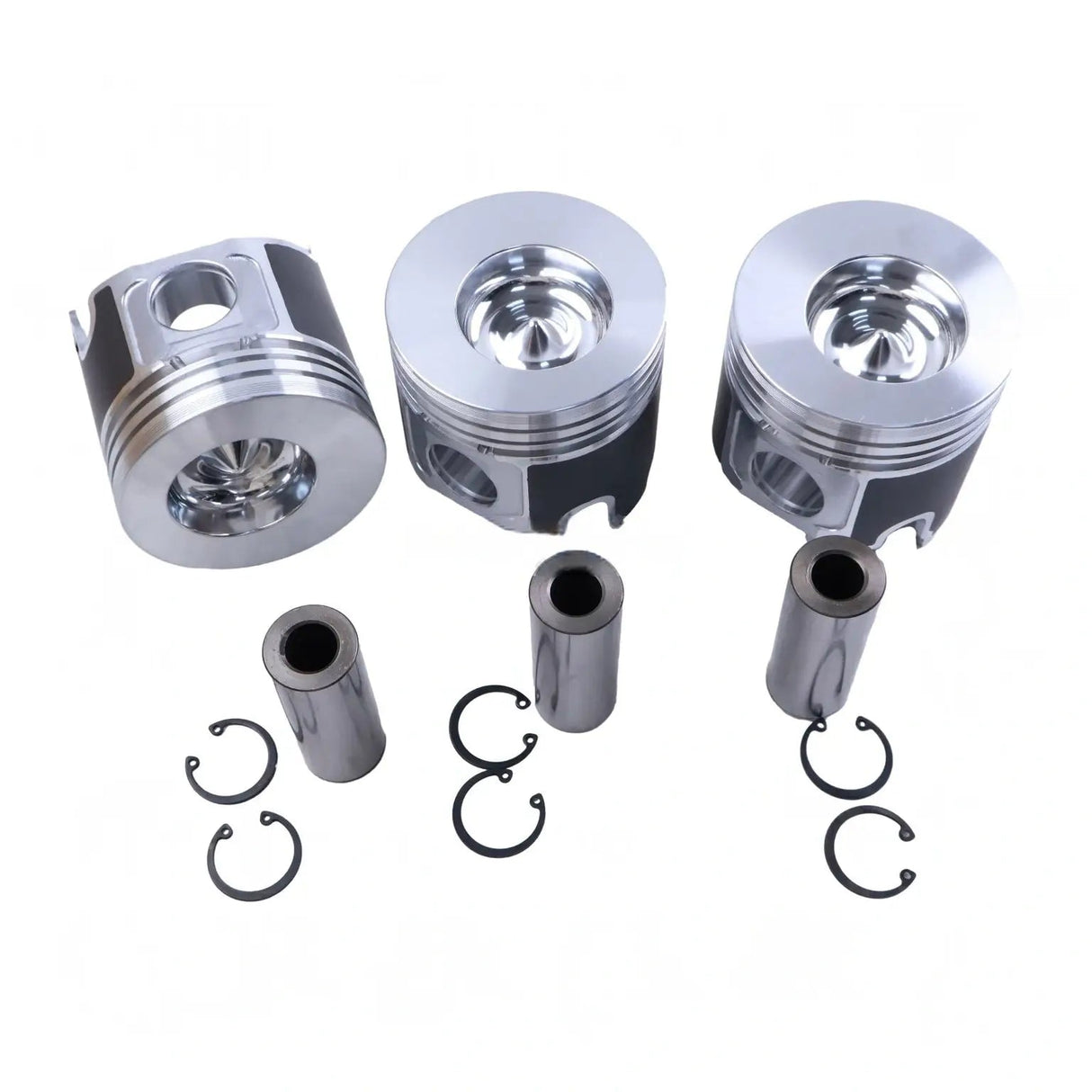 For Yanmar Engine 3TNE84-3 Piston 3 Units 1 Set - Fab Heavy Parts