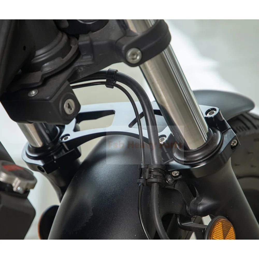 Fork Stabilizer Front Fork Brace Fits for Honda Rebel CMX300 CMX500 - Fab Heavy Parts