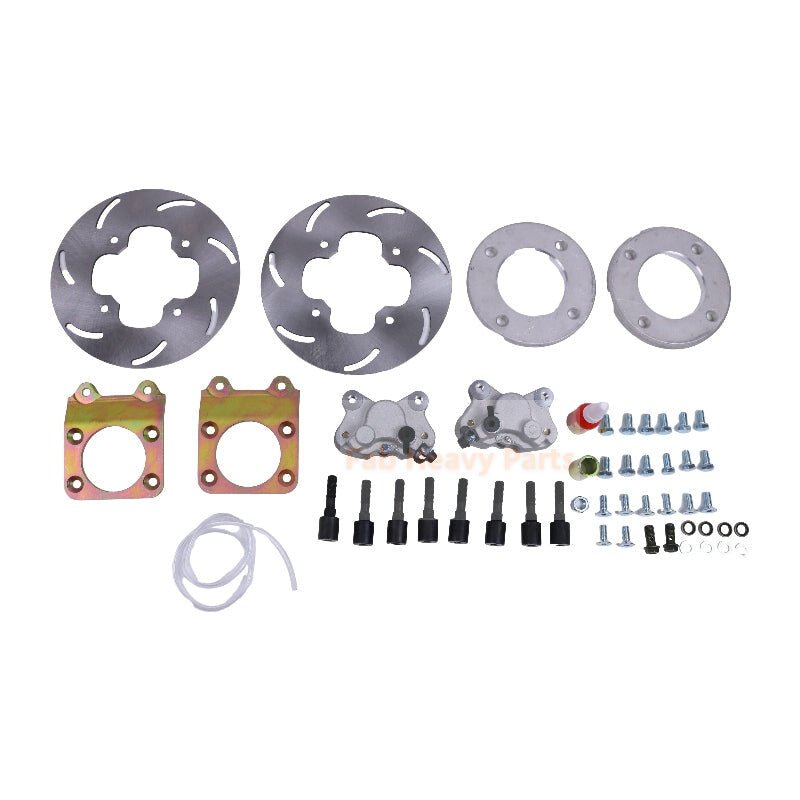 Front Disc Brake Conversion Kit ADV - NNB77 for Foreman 400 450 Honda Fourtrax 300 TRX300FW - Fab Heavy Parts