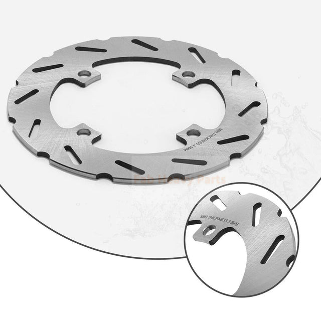 Front Rear Brake Disc Rotors Pads 43251 - HL4 - A01 Fits for Honda Pioneer 1000 SXS 1000M3/M5 2016 - 2024 - Fab Heavy Parts