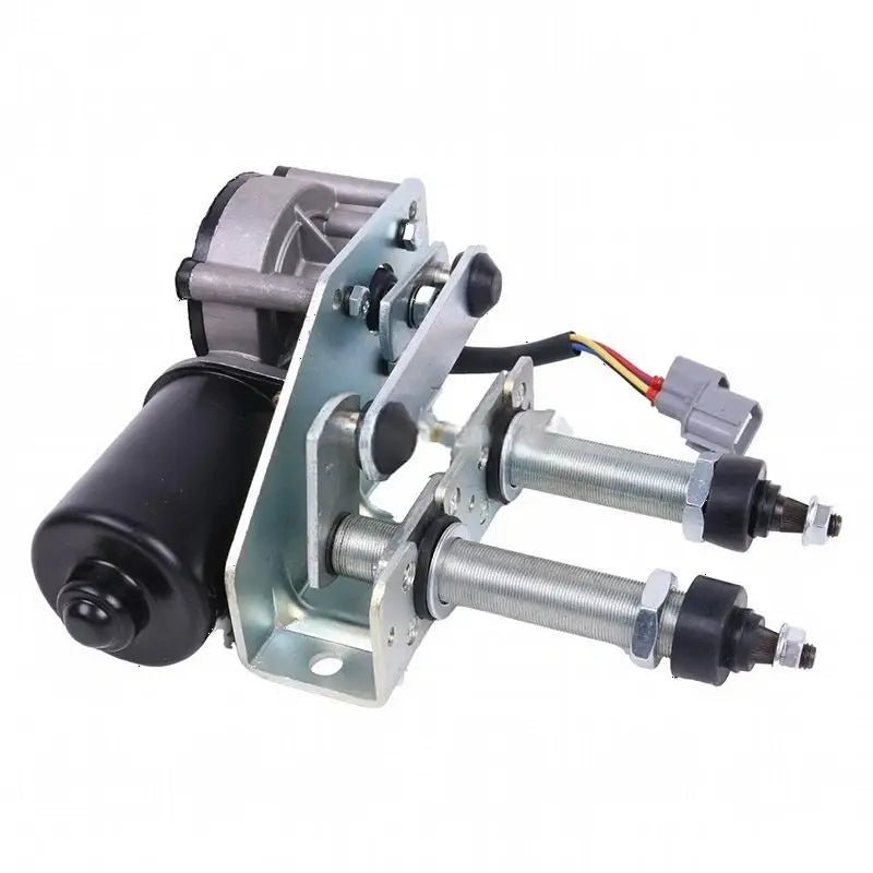Front Wiper Motor 714/28000 714/22600 for JCB Telehandler 520 - 55FS 520LE 520S 526 530LE 532H 537 550 - 140 Loader 406 407BZX 408ZX 410ZX - Fab Heavy Parts