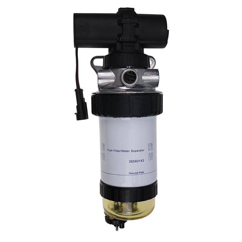 Fuel Filter with Pump 32A62 - 02020 for Mitsubishi New Holland Perkins - Fab Heavy Parts