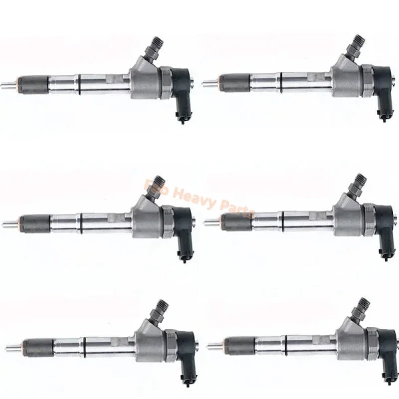 Fuel Injector 0445110529 0445110528 For Yunnei Yn33crd - Fab Heavy Parts