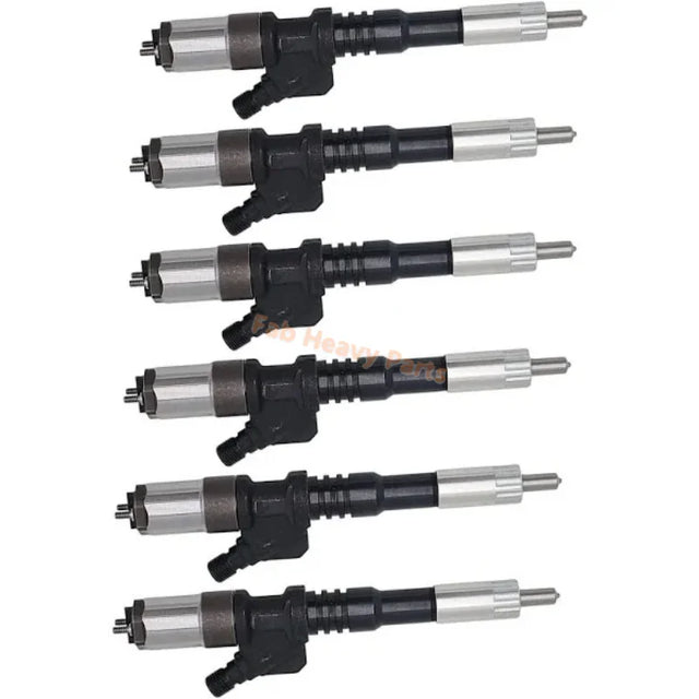Inyector de combustible 095000-0800 095000-0801 Se adapta a Komatsu PC400-7 WA470-5